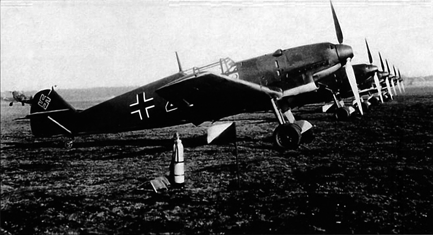 Niemiecki samolot myśliwski Messerschmitt Me-109D