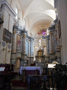 Ołtarz kościoła w Liszkowie