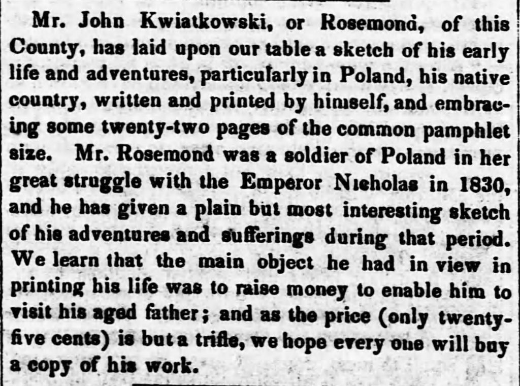 The Weekly Standard, środa, 4 września 1850 r.