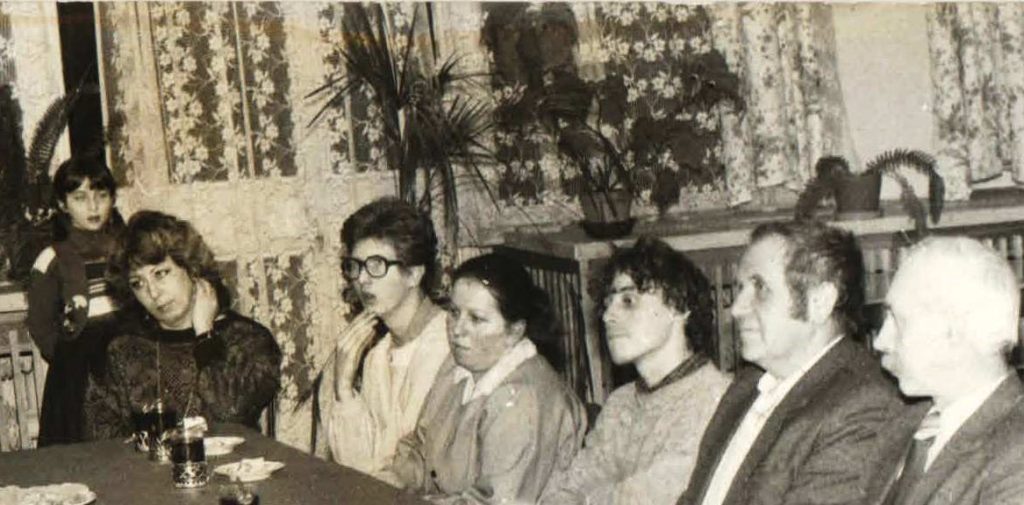 I Konkurs Literacki O Liść Dębu, Augustów - Osiedlowy Dom Kultury, grudzień1986 (pierwszy z prawej)