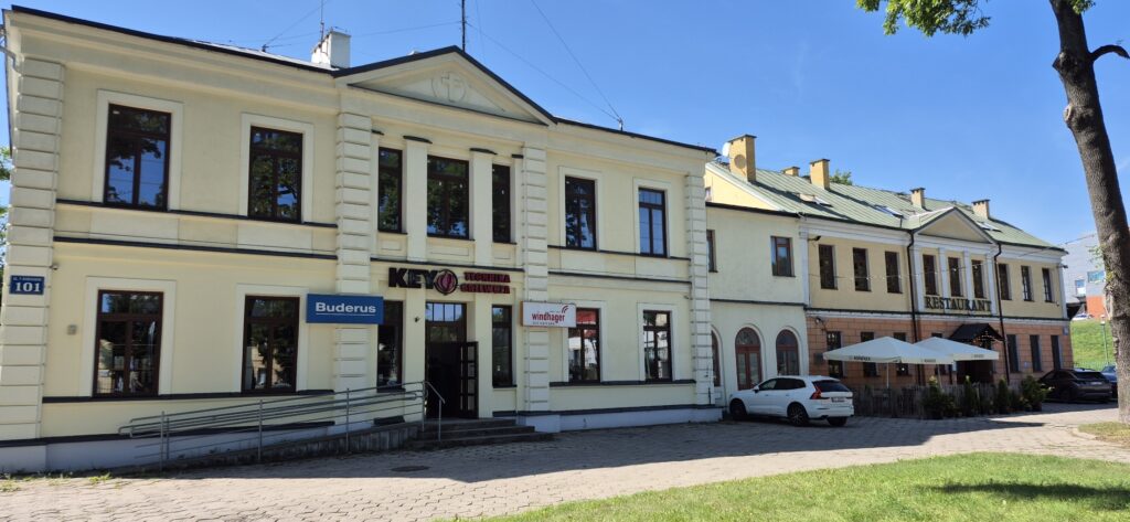 Budynki dawnego zespołu szpitalnego