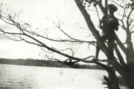 Holidays with a fishing rod on Lake Bolesty. 70's. Wczasy z wędką nad jeziorem Bolesty. Lata 70.