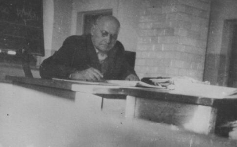 Aleksander w szkole w Dowspudzie. Aleksander w szkole w Dowspudzie.