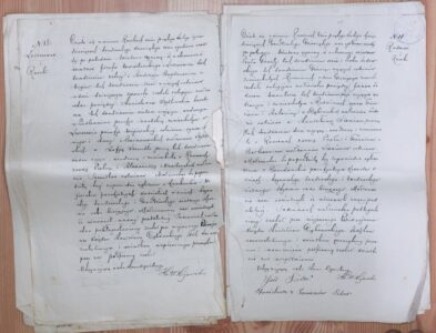 Akt ślubu nr 19 Jana Sidora z Franciszką Bartoszewicz. Akt ślubu nr 19 Jana Sidora z Franciszką Bartoszewicz.