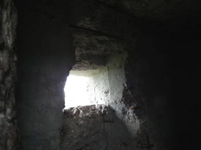 Wnętrze schronu nr 1. Wnętrze schronu nr 1.