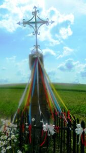 Krzyż z Wólki Karwowskiej fot. 1 b, fot. J. D. 2016 Krzyż z Wólki Karwowskiej fot. 1 b, fot. J. D. 2016