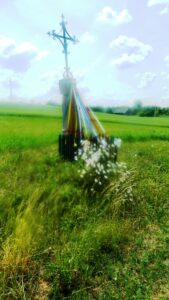 Krzyż z Wólki Karwowskiej fot. 1 c, fot. J. D. 2016 Krzyż z Wólki Karwowskiej fot. 1 c, fot. J. D. 2016