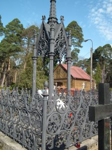 Grób Adolfa Gerschowa w Augustowie Grób Adolfa Gerschowa w Augustowie