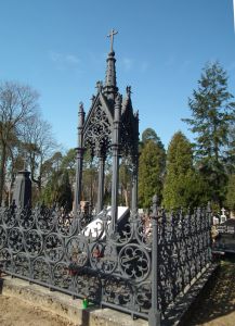 Grób Adolfa Gerschowa w Augustowie Grób Adolfa Gerschowa w Augustowie