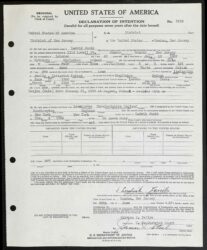 Oświadczenie woli Ludwika Janika z 1949 r., źródło: FamilySearch Oświadczenie woli Ludwika Janika z 1949 r., źródło: FamilySearch