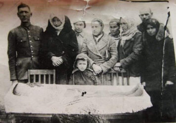 Pogrzeb Stanisława Andraki na Syberii Pogrzeb Stanisława Andraki na Syberii