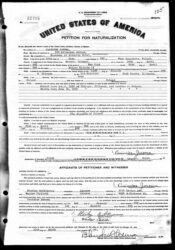 Charles Jerome - petycja naturalizacyjna Charles Jerome - petycja naturalizacyjna