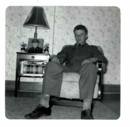 John Jerome w mundurze - rok 1951 John Jerome w mundurze - rok 1951