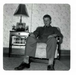 John Jerome w mundurze - rok 1951 John Jerome w mundurze - rok 1951