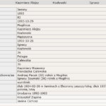 Akt urodzenia Kazimierza Alojzego Kozłowskiego (wyszukiwarka Geneo JZI)