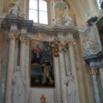 Wnętrze kościoła w Liszkowie Wnętrze kościoła w Liszkowie