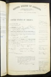 Petycja naturalizacyjna Arnolda Posta (str. 1) Petycja naturalizacyjna Arnolda Posta (str. 1)