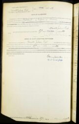 Petycja naturalizacyjna Arnolda Posta (str. 4) Petycja naturalizacyjna Arnolda Posta (str. 4)