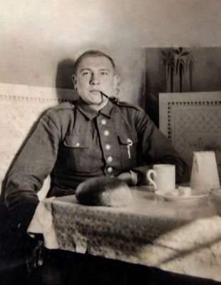 Stanisław Kazimierowicz w niewoli niemieckiej w Carlsruhe Stanisław Kazimierowicz w niewoli niemieckiej w Carlsruhe