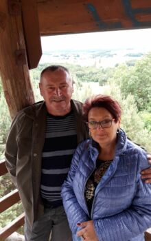 Rodzeństwo Wereszczyńskich: Zdzisław i Barbara (Zarzecka)