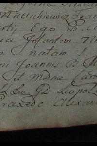 Akt chrztu Karoliny Konstancji Ballogh, Białobrzegi par. Augustów, marzec 1824 roku