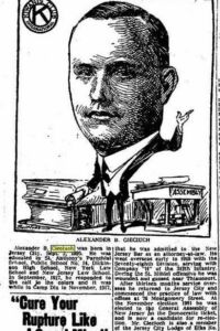 Aleksander Cieciuch; wybory, 1921 r.